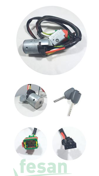 22 2108 KONTAK ANAHTARI PEUGEOT PARTNER CİTROEN BERLİNGO KABLOLU