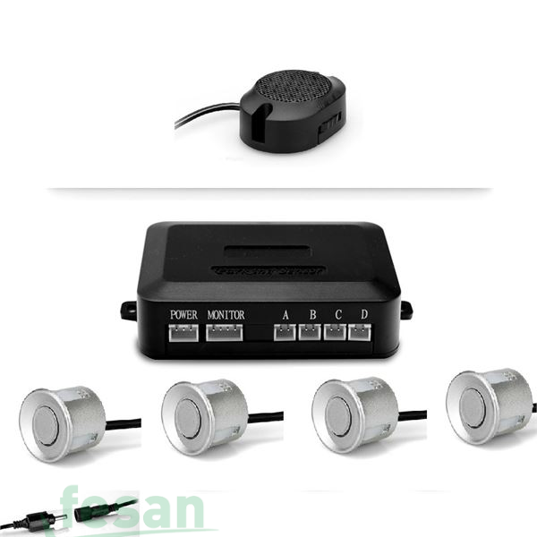 11 1011A PARK SENSÖRÜ BUZERLİ 22MM GRİ SES İKAZLI