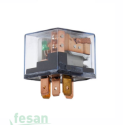15 1012 12V RÖLE MİNİ 5 FİŞLİ LEDLİ 30-40A LPG ARA SAPLI ŞEFFAF