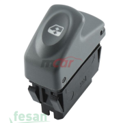 AN707 ANAHTAR CAM iND/KAL MEGANE I CLİO R 5F GRİ BAŞLIK SİYAH TABAN