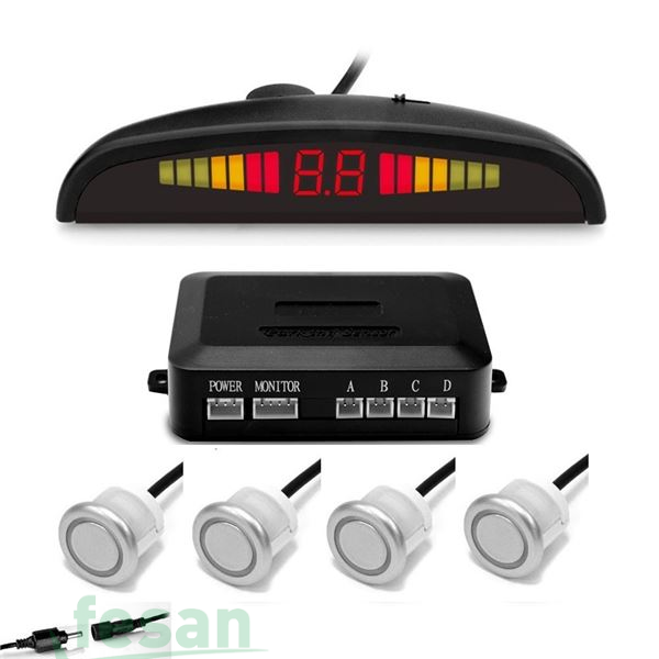 11 1021 PARK SENSÖRÜ EKRANLI GRİ 18MM