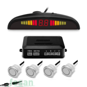 11 1021 PARK SENSÖRÜ EKRANLI GRİ 18MM