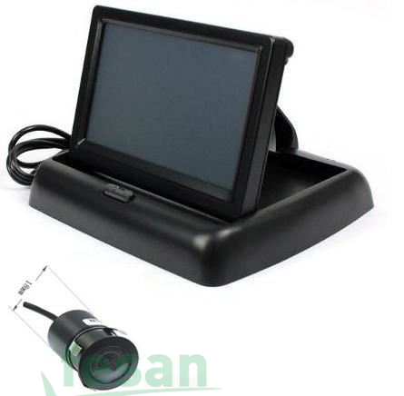 11 1050 12V KAMERA  LCD EKRAN 4.3 KATLANIR