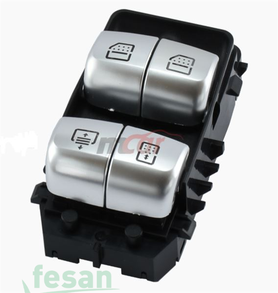 AN561 ANAHTAR CAM İND/KAL MB W213 W222 3F SİYAH ARKA DÖRTLÜ BEYAZ IŞIK