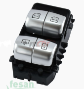 AN561 ANAHTAR CAM İND/KAL MB W213 W222 3F SİYAH ARKA DÖRTLÜ BEYAZ IŞIK