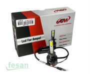 10 1601 12V-24V AMPÜL LED H1 XENON MİNİ KISA FAN SOGUTMALI