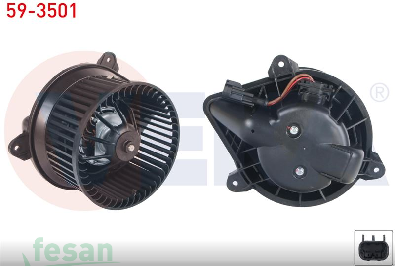 59-3501 12V KALORİFER MOTORU RENAULT MEGANE I SENİC I 1999-2003 OPEL MOVANO RENAULT MASTER 1998-2003