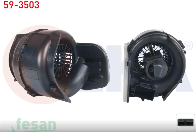 59-3503 12V KALORİFER MOTORU RENAULT CLİO I 1990-1998 MEGANE I 1996-2003 RENAULT 19 1988-2001