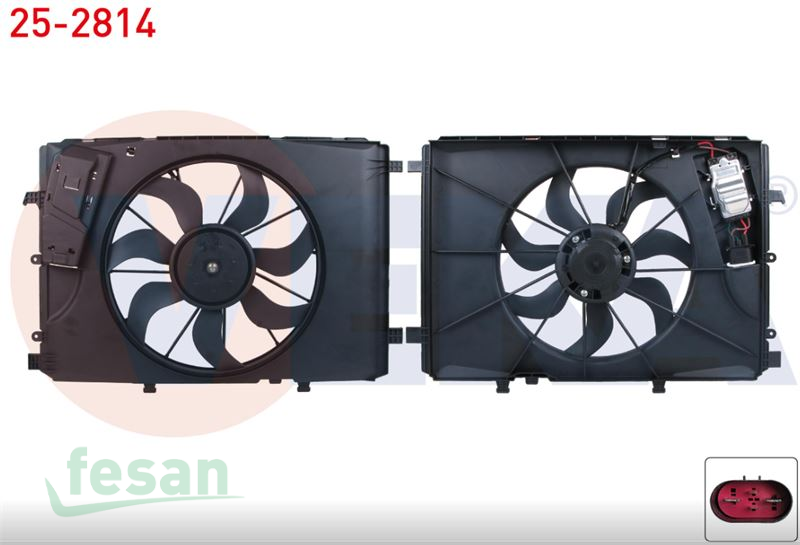 25-2814 12V FAN MOTORU MERCEDES W176 X156 2013>