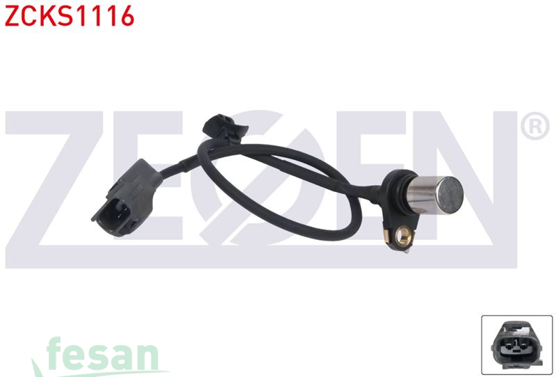 ZCKS1116 KRANK DEVİR SENSÖRÜ TOYOTA AURİS 1.4 2007-2012 COROLLA 1.6 16V 1999-2001 VERSO 1.6 VVT-I 2001-2004 AVENSİS 1.6 VVT-I 2003-2008 KABLOLU 460MM