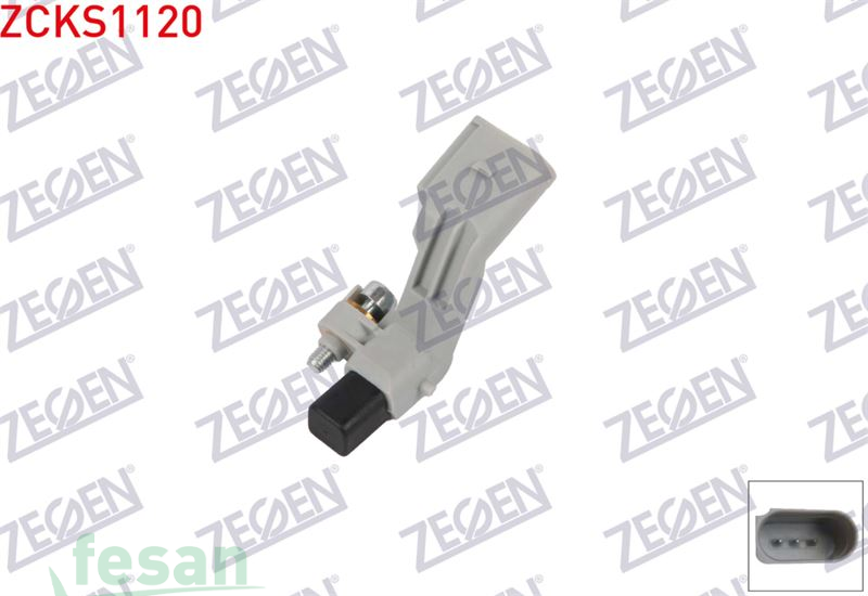 ZCKS1120 KRANK DEVİR SENSÖRÜ VW AMAROK 2.0TDİ 2012> GOLF VI 1.2TSİ 2010-2012 TİGUAN 1.4TSİ 2008-2018 TRANSPORTER V 2.0TDİ 2009-2015 AUDİ A3 1.4TFSİ 2007-2012 SEAT LEON 1.4TSİ 2007-2012