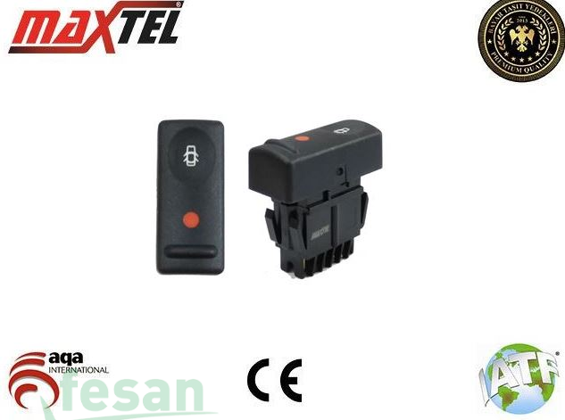 16504019 ANAHTAR MERKEZİ KİLİT RENAULT 19 1988-1995 5FİŞ