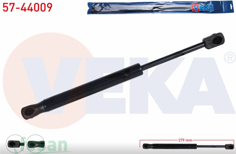 57-44009 AMORTİSÖR BAGAJ VW PASSAT 2000-2005 SKODA SUPERB 2002-2010 279MM/520N