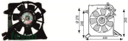 RFM 4520 12V FAN MOTORU HONDA CİTY 2003>