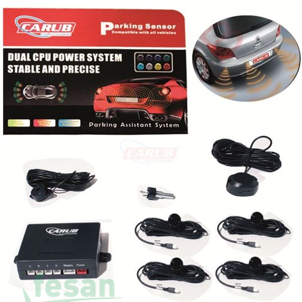 0015904 PARK SENSÖRÜ TÜRKÇE KONUŞMA SİYA19MM