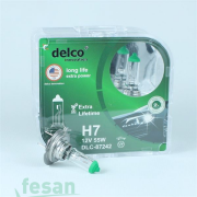 DLC-87242 12V AMPÜL H7 55WATT LONG LİFE EXTRA POWER İKİLİ SET