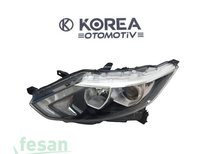 26060-4EH1A FAR NİSSAN QASHQAİ 2014-2017 SOL MOTORLU LEDLİ