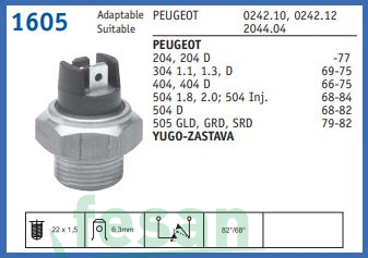 ÜSTÜN ANG1605 FAN MÜŞÜRÜ FİŞLİ 68/82