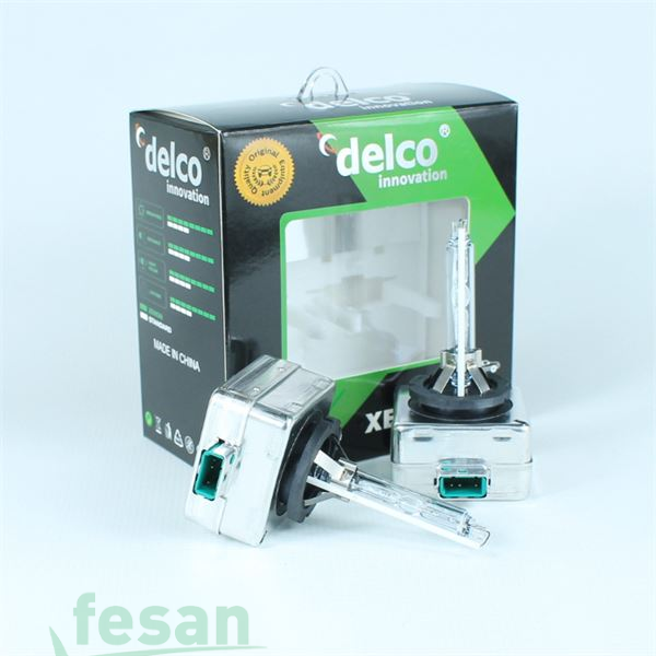 DLC-225701 D3S 6000K BLUB XENON +%50. FAZLA IŞIK 42V 35WATT 2Lİ SET PLASTİK SOKET