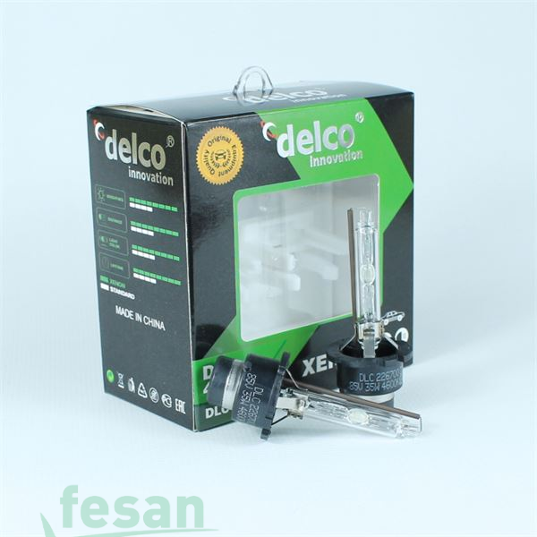 DLC-226700 D2S 4600K BLUB XENON +%50. FAZLA IŞIK 85V 35WATT İKİLİ SET PLASTİK SOKET
