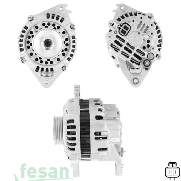 UWA 3565 MANDO 12V ŞARJ DİNAMOSU HYUNDAI SONATA 2FİŞ 95AHM