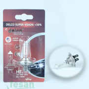 DLC-90643 12V AMPÜL H7 55WATT SÜPER VİSİON %50.. FAZLA IŞIK 55W TEKLİ BLİSTER
