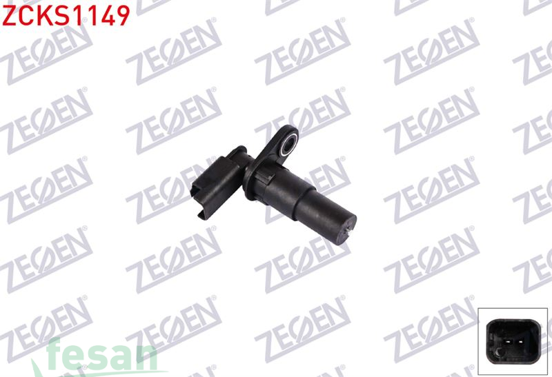ZCKS1149 KRANK DEVİR SENSÖRÜ RENAULT CLİO III 1.6 2005-2012 MEGANE III 1.6 2008-2015 DACİA DUSTER 1.6 2009-2012