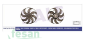 83190 12V FAN MOTORU SEAT CORDOBA FABİA İBİZA ROOMSTAR 300W 390MM 8KANAT