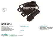 GENON GNR V314 VALEO 12V KONJEKTÖR MERCEDES C E SE AUDİ LIN UCLU VW PASSAT