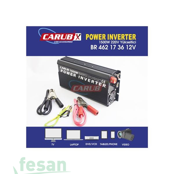 4621763 İNVERTÖR 12/220 VOLT 1500 WALT W1 USB 4621736