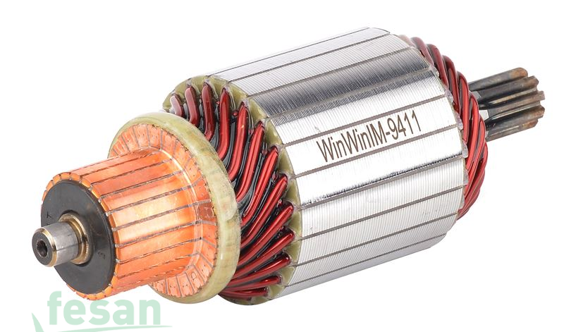 IM 9411 ISKRA 24V MARŞ KOLLEKTÖR AKSA JENERATÖR 160MM 60MM ÇİN TİPİ