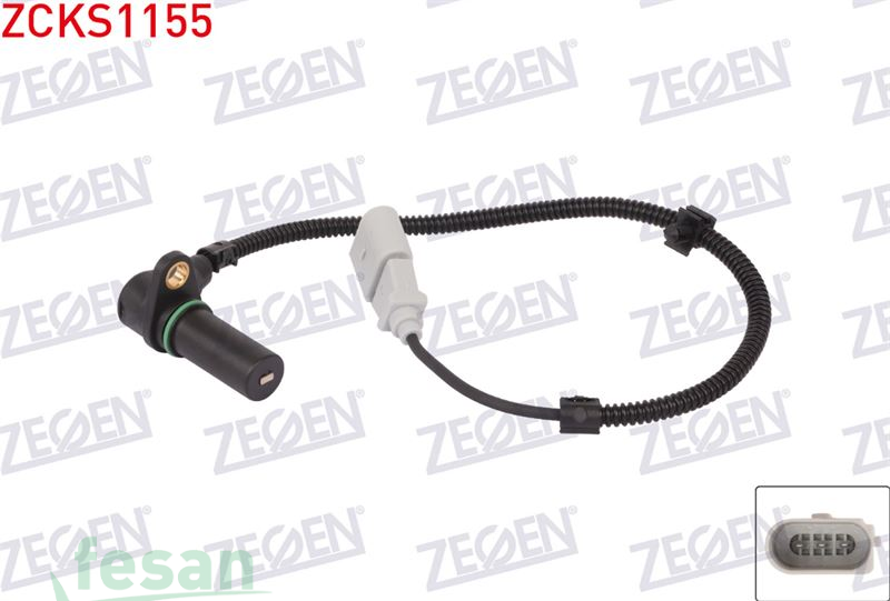 ZCKS1155 KRANK DEVİR SENSÖRÜ VW TRANSPORTER T5 2.5TDİ 2003-2009 KABLOLU 480MM