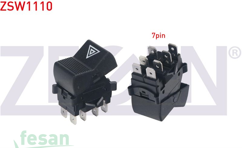 ZSW1110 ANAHTAR 4LÜ FLAŞÖR TOFAŞ FATİH SİYAH DKS