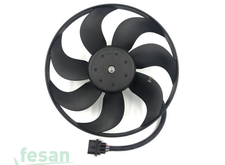 83128 12V FAN MOTORU VW GOLF 1998-2006 POLO 1995-2008 AUDİ A3 1997-2003 SEAT LEON 2000-2006 SKODA 345MM 250-60W