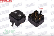 ZSW1615 ANAHTAR CAM İND/KAL VW GOLF III 1991-1999 POLO CLASSİC 1995-2001 ÇİFTLİ 12F  6 6 FİŞ