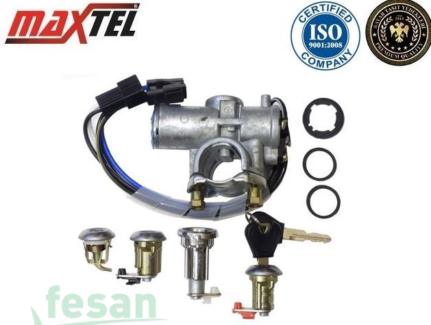 14616010 KONTAK ANAHTARI KİA PRİDE 1990> RİO 2000> GÖVDELİ VE ŞİFRE TAKIMLI