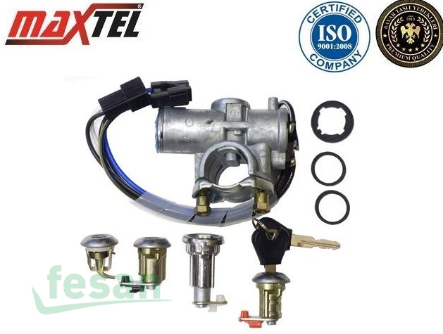 14616010 KONTAK ANAHTARI KİA PRİDE 1990> RİO 2000> GÖVDELİ VE ŞİFRE TAKIMLI