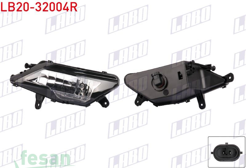 LB20-32004R SİS LAMBASI OPEL İNSİGNİA B 2017-2019 SAĞ