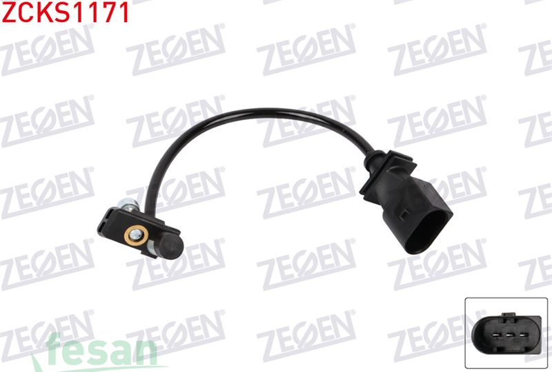 ZCKS1171 KRANK DEVİR SENSÖRÜ BMW E46 3.20D 3.30CD E90 3.20D 3.30D E60 5.20D 5.30D 5.35D E65 7.30D E83 X3 2.0D 3.0D E53 X5 3.0D