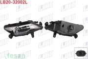 LB20-32002L SİS LAMBASI OPEL ASTRA K 2020> SOL