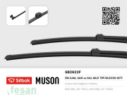 SB2622F SİLGİ SÜPÜRGESİ RENAULT SCENIC 2 BANANA 650MM 550MM