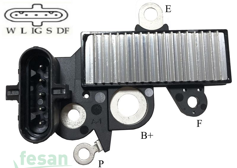 D5007 DELCO 24V KONJEKTÖR MERCEDES AXOR 28SI 5FİŞLİ