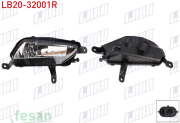 LB20-32001R SİS LAMBASI OPEL ASTRA K 2017-2019 SAĞ