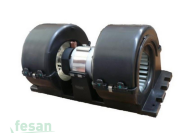 RKM 1100 24V KALORİFER MOTORU VOLVO SCANİA MAN BLOWER MOTOR ÇİFT MİLLİ KASALI