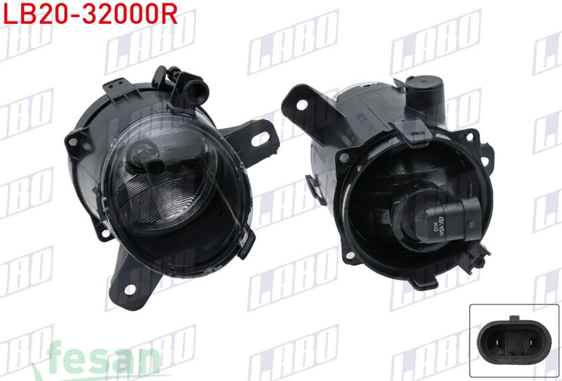 LB20-32000R SİS LAMBASI OPEL CORSA E 2014-2018 SAĞ