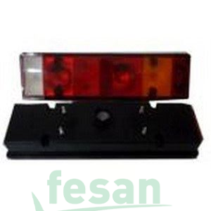 CERKEZ 800 44 STOP LAMBASI İVECO TIR ARKD SOKET R 7 FONKSİYON PLAKASIZ CERKEZ JB80-44 611241