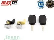 14215788 KAPI KİLİT ŞİFRE TAKIMI DACİA LODGY LOGAN DUSTER SANDERO RENAULT GRUBU PLASTİK ANAHTARLI UZAKTAN KUMANDASIZ