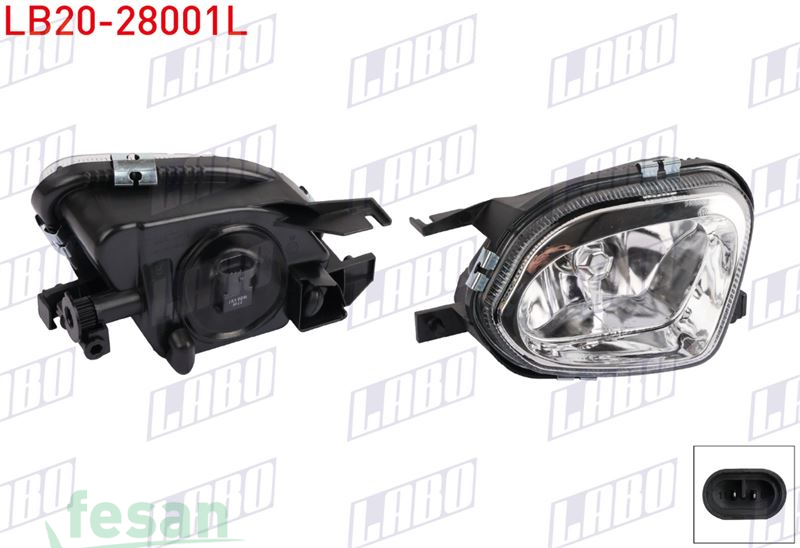 LB20-28001L SİS LAMBASI MERCEDES SPRİNTER 2006-2013 SOL