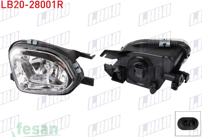 LB20-28001R SİS LAMBASI MERCEDES SPRİNTER 2006-2013 SAĞ