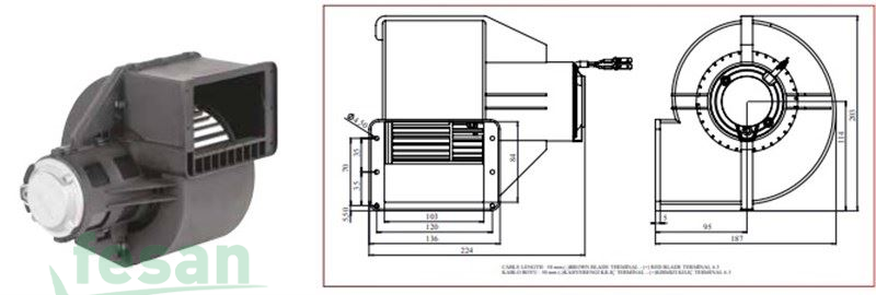 KORMAS 5701140120001 12V BLOVER BÜYÜK TELLİ 70241503